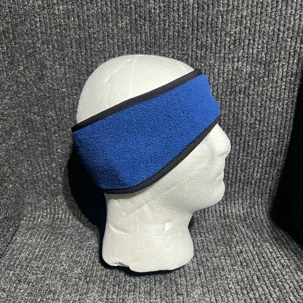 The North Face Headband Women OS Blue Fleece Ear Warmer Ski Snowboard Sporty